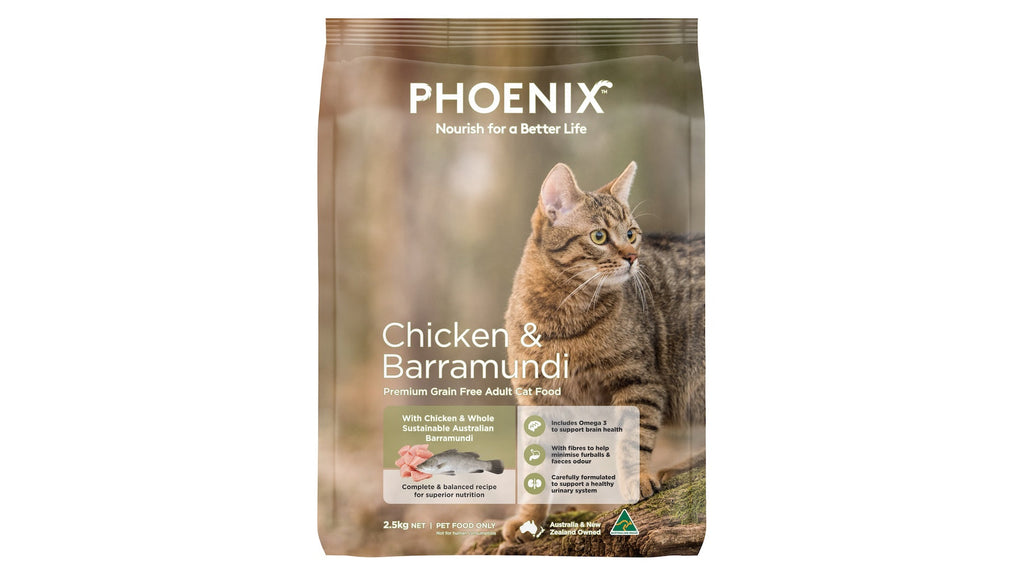 Phoenix Adult Chicken & Barramundi Dry Cat Food