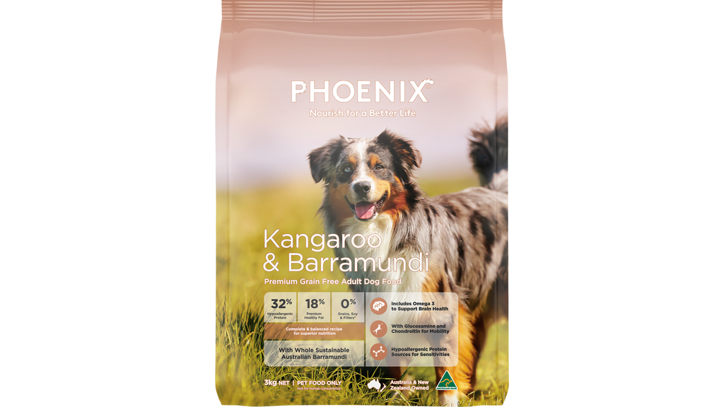 Phoenix Kangaroo & Barramundi Dry Dog Food