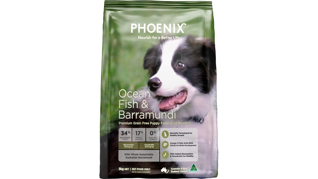 Phoenix Puppy Ocean Fish & Barramundi Dry Dog Food