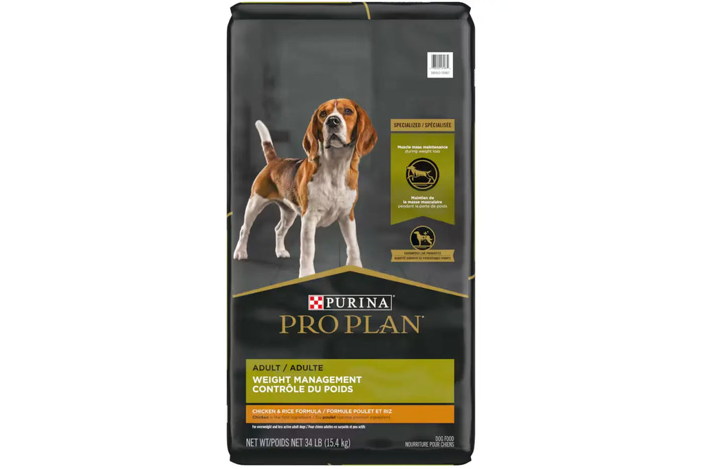 Purina Pro Plan Weight Management Chicken and Rice Formula Adult Dry Food Dry Dog Food