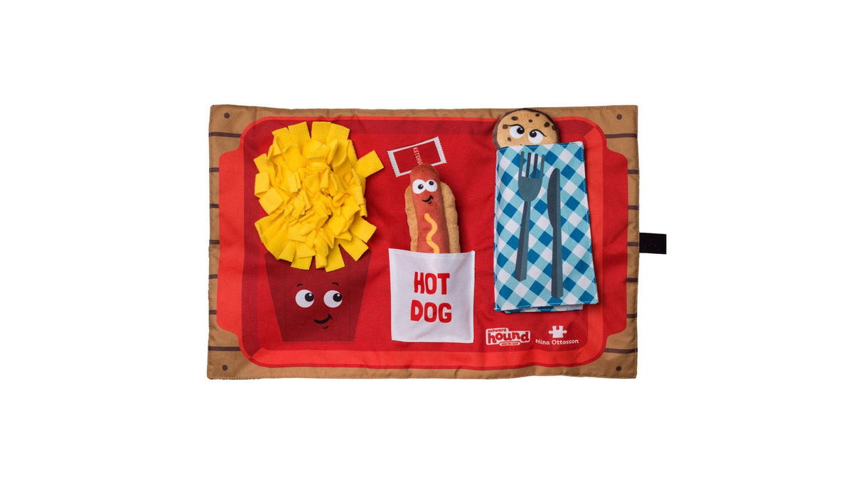 Outward Hound Activity Matz Fast Food Fun Dog Puzzle Mat