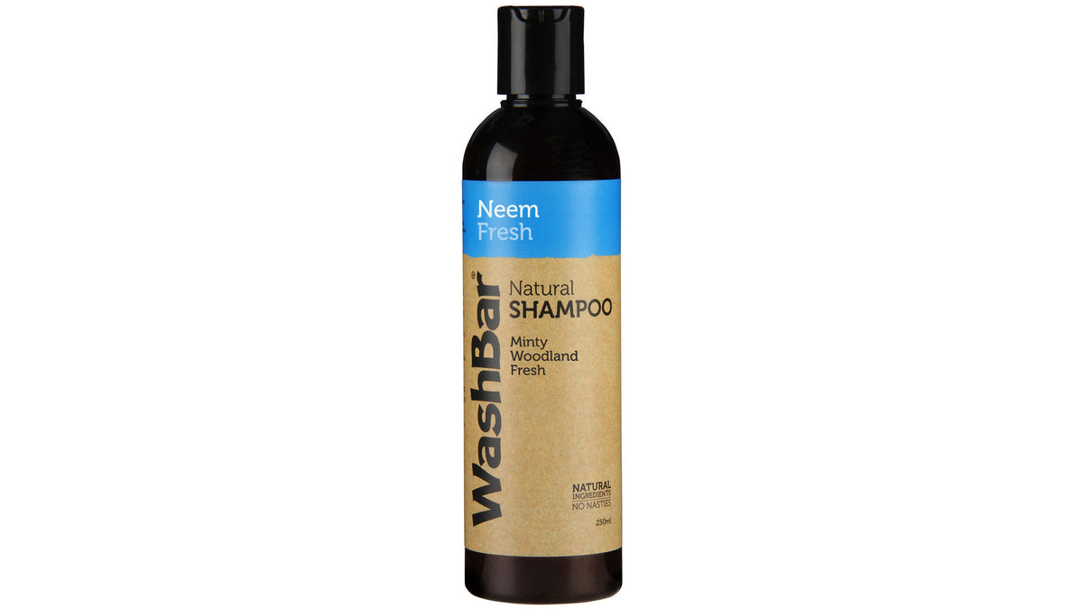 WashBar Natural Shampoo Neem Fresh 250ml