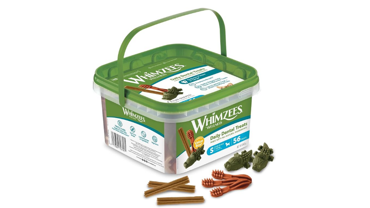 Whimzees Variety Value Box - Dental Dog Treats Small - 56 Pack